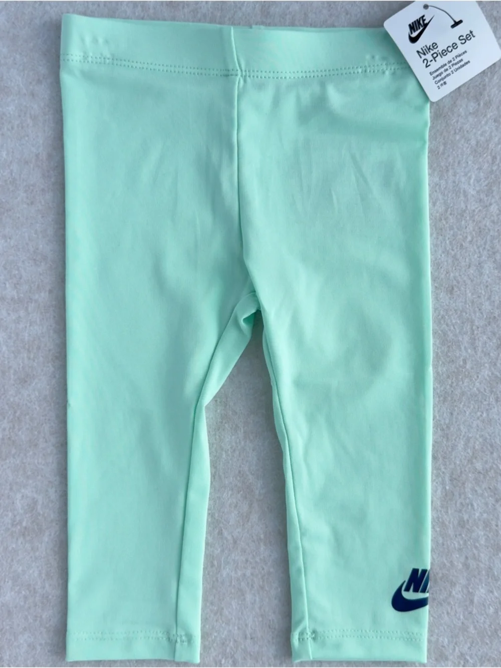 Nike Baby Girls 2-Piece Leggings Outfit Mint Foam Size 12 Months NWT NEW - Picture 7 of 11